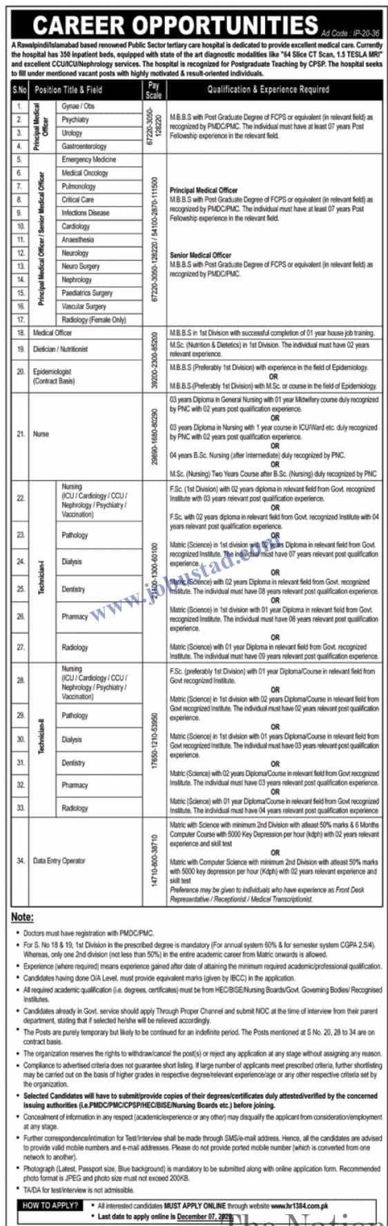 LATEST JOBS IN PAKISTAN ATOMIC ENERGY PAEC NOV 2020