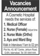 Cosmetic Hospital Walk In Interviews