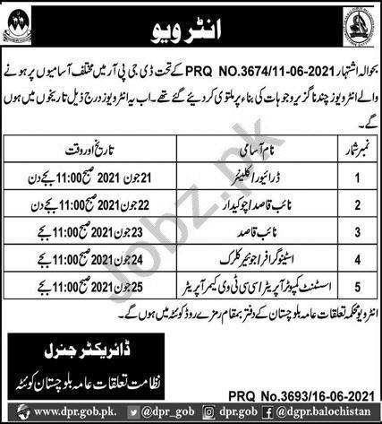 Inter Services Selection Board ISSB Quetta Jobs 2021