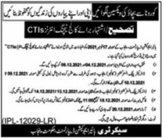 Higher Education Department HED Punjab Jobs Interview 2021 in November