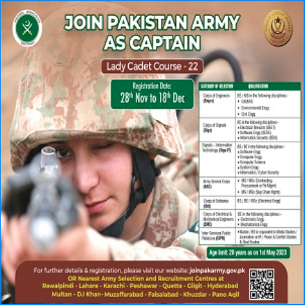 Lady Cadet Course 2022