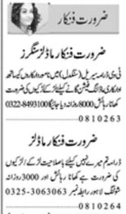 Actors & Models Jobs Open In Lahore 2026 in October